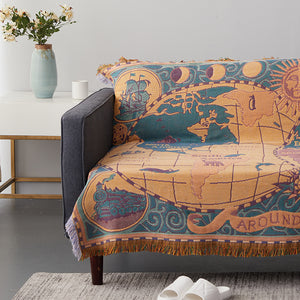 Κάλυμμα διπλής όψης για καναπέδες "Globe"