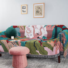 Φόρτωση εικόνας στο εργαλείο προβολής Συλλογής, Κάλυμμα διπλής όψης για καναπέδες &quot;Tropic&quot;
