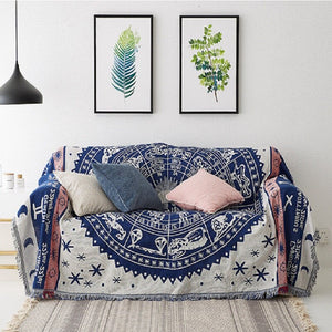 Κάλυμμα διπλής όψης για καναπέδες "Zodiac"