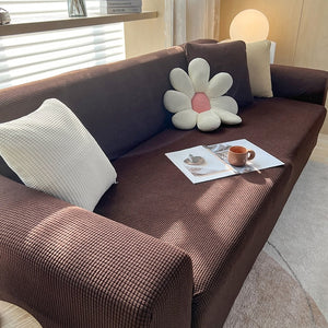 Ελαστικό καλύμμα καναπέδων-σαλονιού "Comfort", καφέ