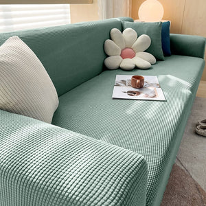 Ελαστικό καλύμμα καναπέδων-σαλονιού "Comfort", πράσινο