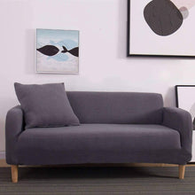 Φόρτωση εικόνας στο εργαλείο προβολής Συλλογής, Ελαστικό καλύμμα καναπέδων-σαλονιού &quot;Comfort&quot;, σκούρο γκρί
