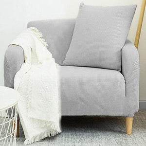 Ελαστικό καλύμμα καναπέδων-σαλονιού "Comfort", ανοιχτό γκρί